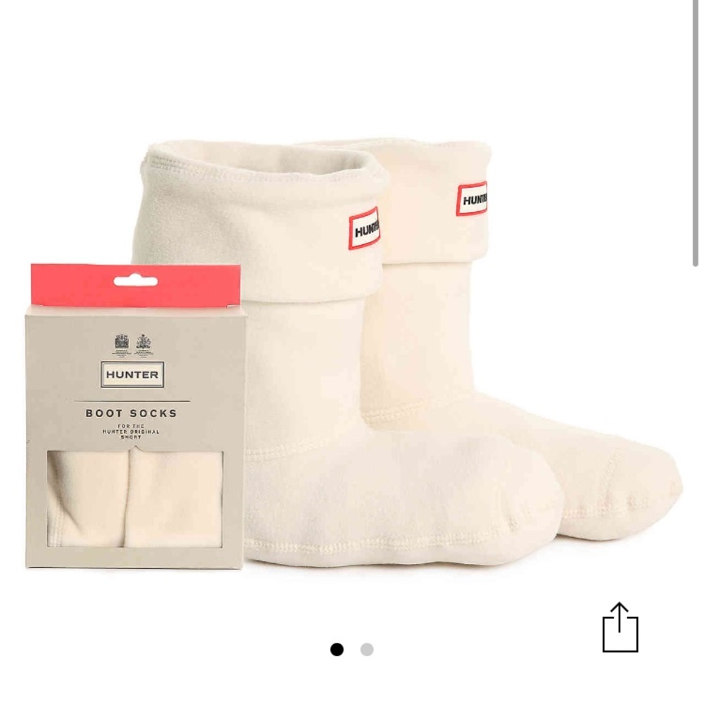 Hunter short fleece boot socks women
Size L 8-10